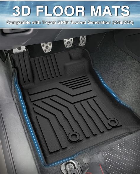 Mixsuper Floor Mats for Toyota GR86 2022-2024 All Nepal | Ubuy
