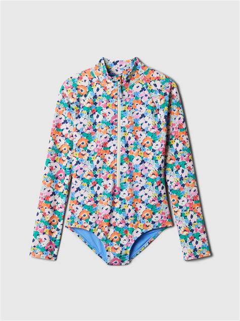 Kids Zip Swim Rash Guard | Gap