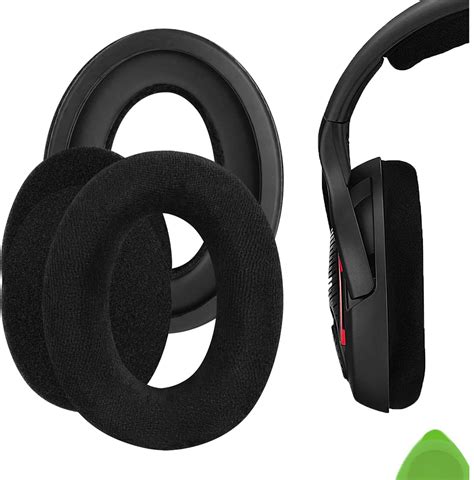 Amazon.com: Geekria Comfort Velour Replacement Ear Pads Compatible with ...