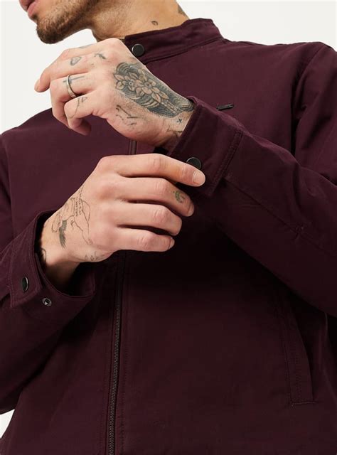 Buy Men Solid Mock Collar Jacket Online at just Rs. 1999.0 ...