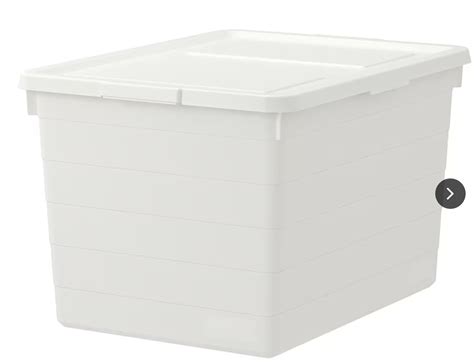 MARIAS KOMMERCE SOCKERBIT Living Room Storage Boxes with Lids, 38 x 51 ...