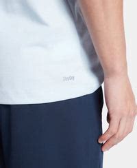 Buy Super Combed Cotton Blend Solid Round Neck Half Sleeve T-Shirt with ...