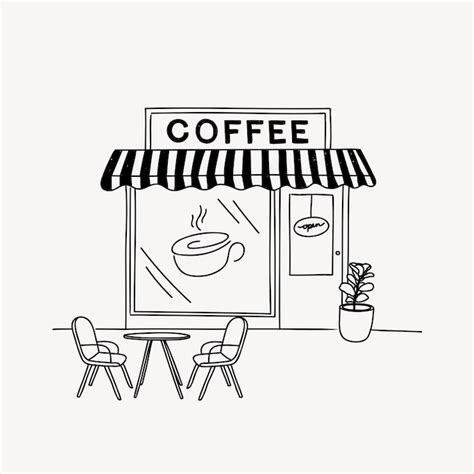 Cafe illustration Bilder - Kostenloser Download auf Freepik