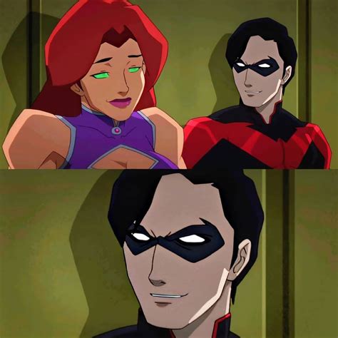 What kind of move are Nightwing and Starfire talking about? (Teen ...