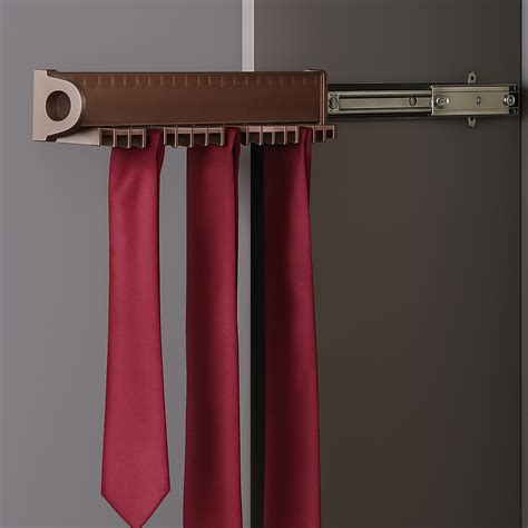 Side Sliding Tie Rack | Rogue Concepts