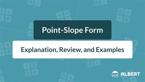 Image result for Point-Slope Explained