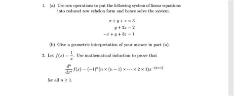Image result for Row Operations Application Questions