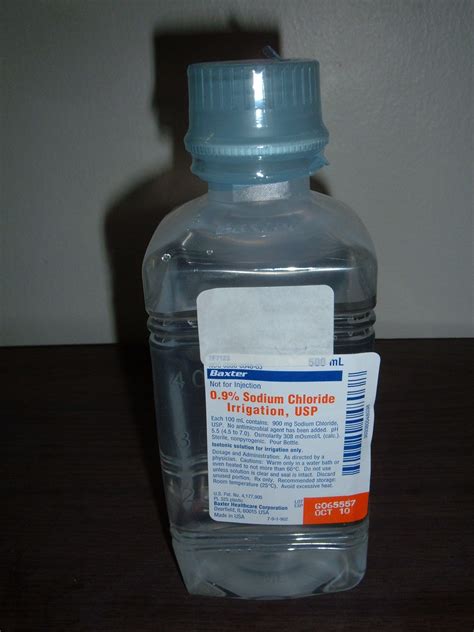 Saline (medicine) - wikidoc