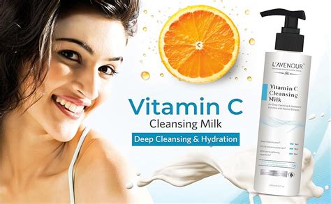 L'avenour Vitamin C Cleansing Milk Enriched with Natural Extract for ...
