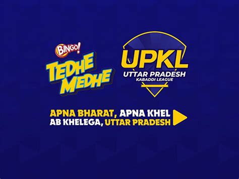 Bingo Tedhe Medhe Joins Hands with Uttar Pradesh Kabaddi League (UPKL ...