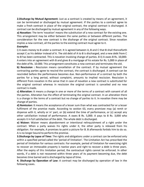 BL ist sem3 - Business Law part 1 - 2 by Mutual Agreement: Just as a ...