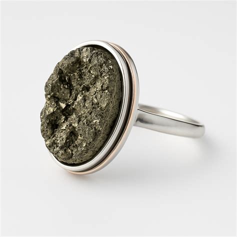 Buy Pyrite Stone Ring for Wealth & Confidence – plusvalueindia