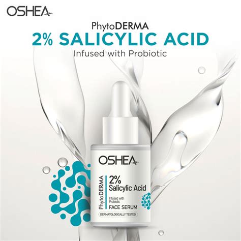 2% Salicylic Acid & Probiotic Serum 30ml | Oshea Herbals
