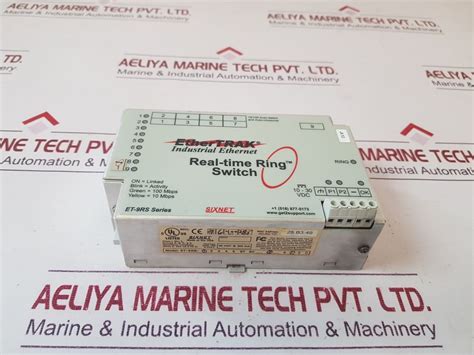 Sixnet Et-9Rs-1-e 1 Ethertrak Industrial Ethernet Real-time Switch Et ...