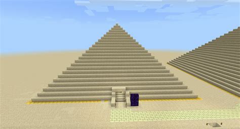 Image result for Minecraft Pyramid Build Simple
