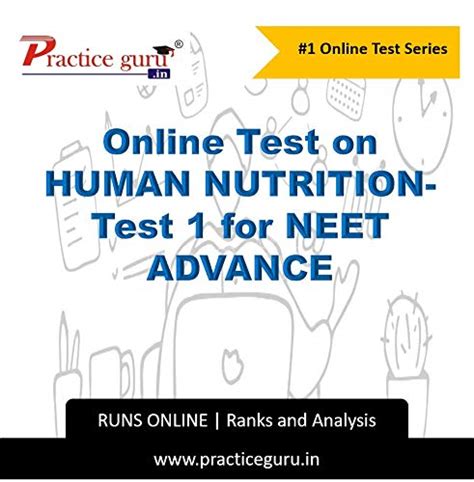 Online Test on HUMAN NUTRITION- Test 1 for NEET ADVANCE : Amazon.in ...
