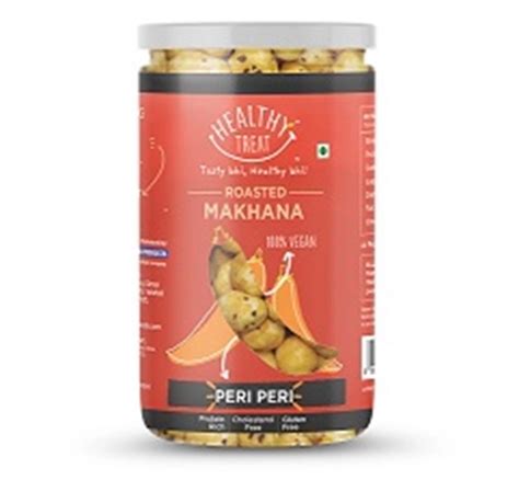 Buy Roasted Makhana Peri Peri (Pack Of 2) Online from Healthy Treat at ...
