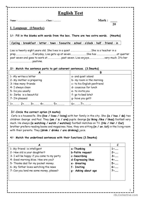 Image result for Learning English Test