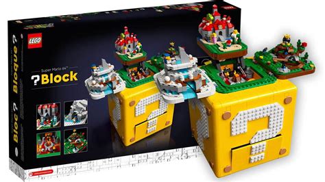 Image result for Mario Question Block LEGO Set