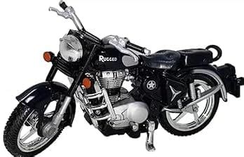 Royal Enfield Scale Model Meteor 350 Fireball Red Abs Plastic;Metal ...