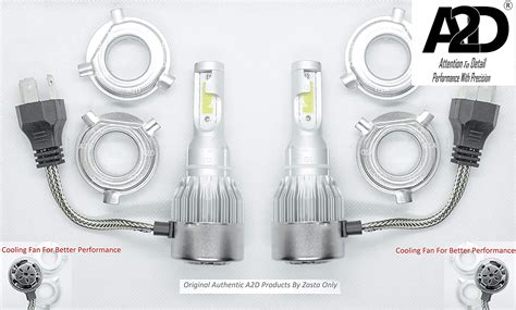 A2D H4 C6 35W 6000K 12V LED HID Car Headlight Bulb Conversion Kit with ...