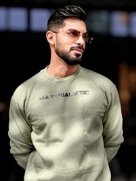 Materialistic Olive Sweatshirt