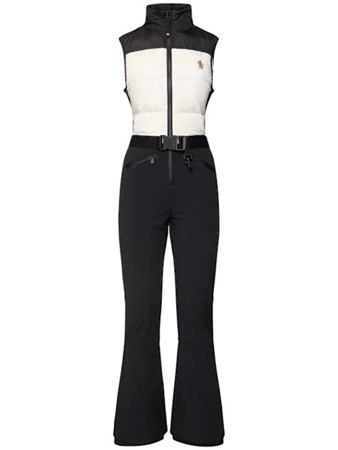 Down-filled nylon blend ski suit - Moncler Grenoble - Women | Luisaviaroma