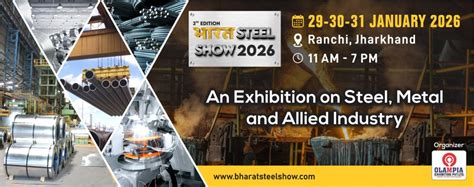 Bharat Steel Show 2026 Ranchi, Ranchi, 29 January to 31 January | AllEvents