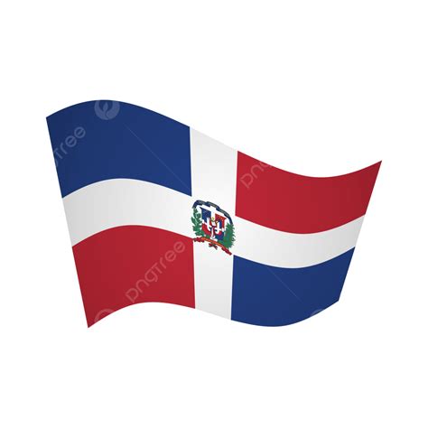 Dominican Republic Flag, Dominican, Republic, Flag PNG and Vector with ...