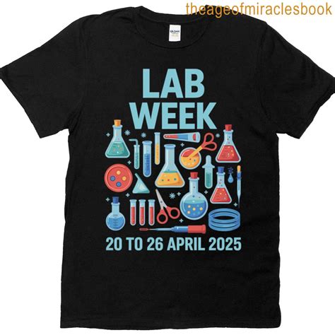 Funny Lab Week 2025 April T-shirt
