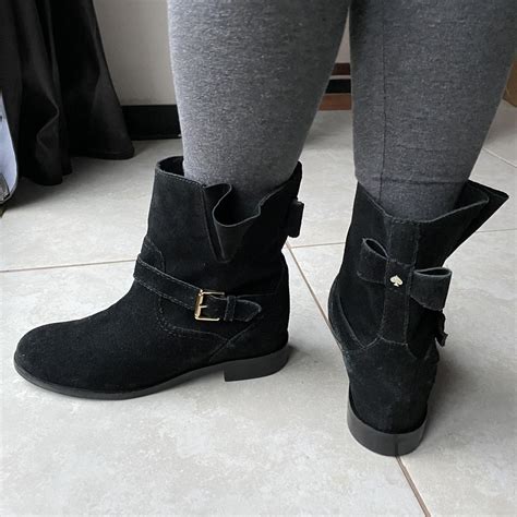 Kate Spade New York Women's Black Boots | Depop