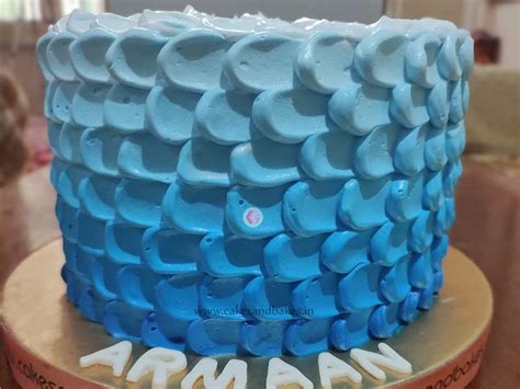 One Month Baby Birthday Cake