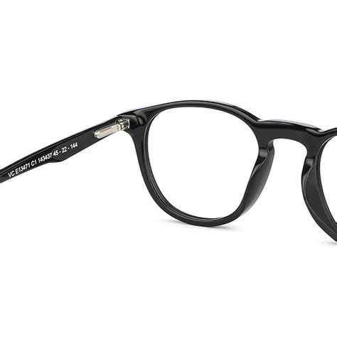 Buy Black Full Rim Round Vincent Chase Classic Acetate VC E13471-C1 ...