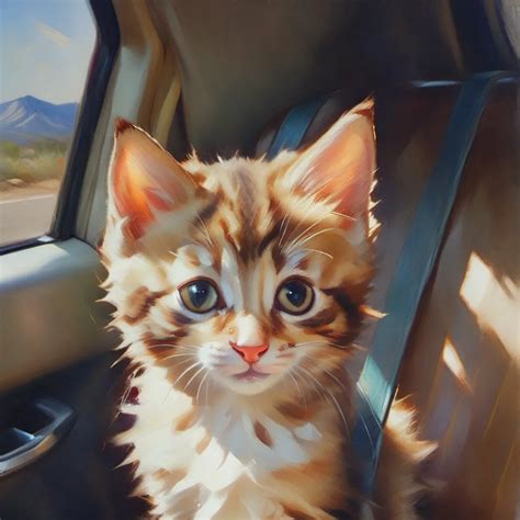 Chat with Road trip kitten - text or voice, Enjoy AI Chat Free & Safe