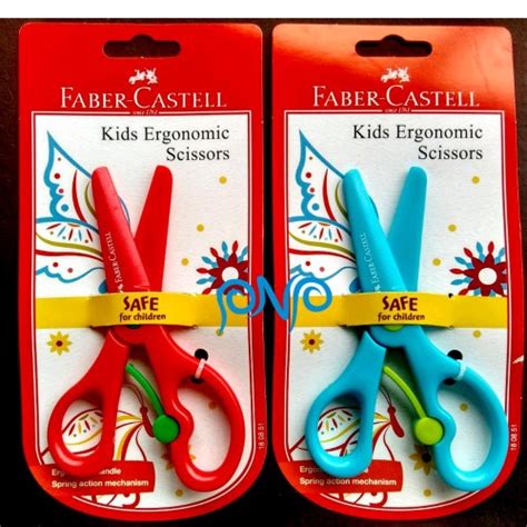 Jual Faber Castell Kids Ergonomic Scissors / Gunting Kertas Anak ...