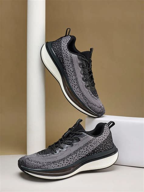 ACCESS Black Men's Running Shoes – Campus Shoes