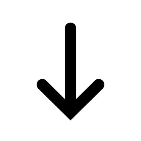 Flèche vers le bas PNG transparents - StickPNG