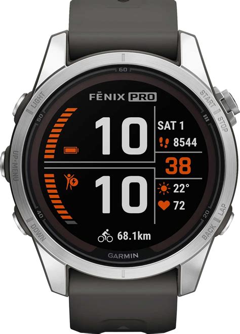 Умные часы Garmin Fenix 7s Pro Solar Silver 010-02776-00 — купить в ...
