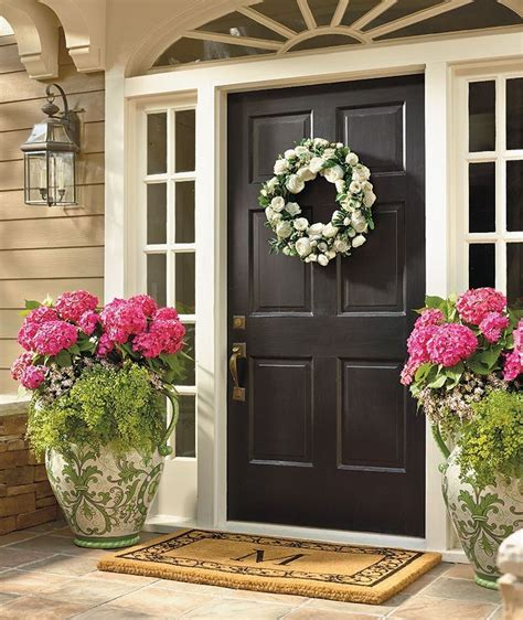 40 Beautiful Front Door Ideas To Make Great First Impressions | Front ...