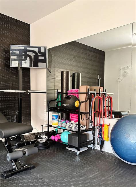 Small Home Gym Ideas Women Mini Home Gym Best Compact Ideas