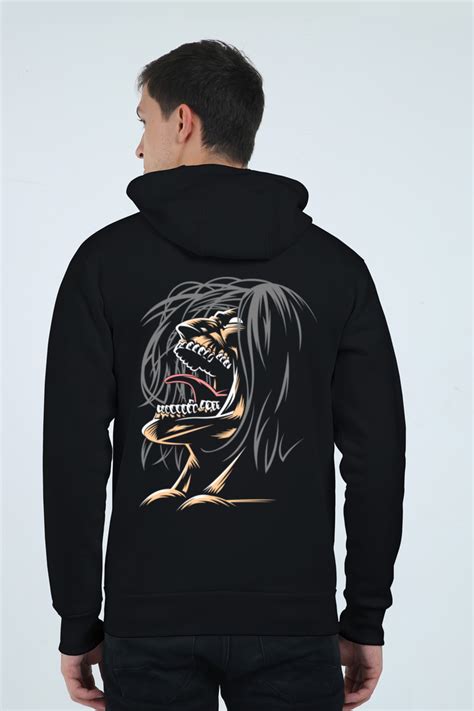 Unisex Eren Attack Titan Heavyweight Zip Hoodie – OG SENSEI