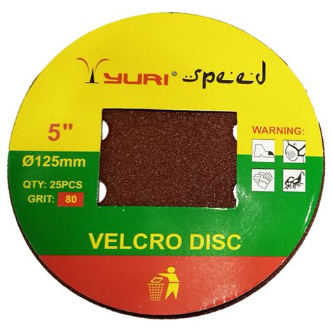Velcro Discs | Hook & Loop Sanding Discs for Grinders – Yuri Group