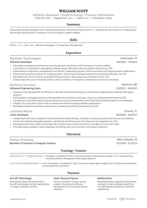 Image result for Computer Science Intern Resume Examples