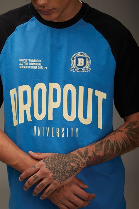 Buy Dropout University Oversized T-shirt | BonkersCorner