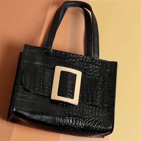 Buy Haute Sauce Black Textured Vegan Leather Sling Bag Online