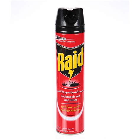 Raid Insect Killer Crawling 400Ml | Sharjah Co-operative Society