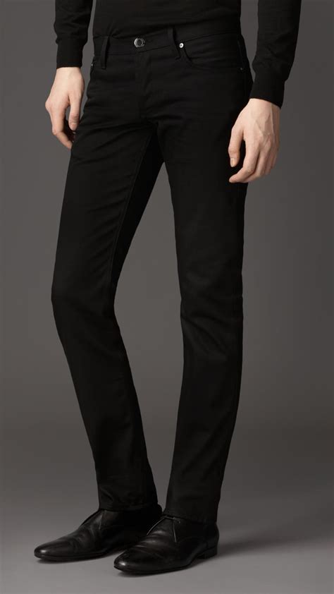 Mens Black Slim Fit Pants at Alice Honeycutt blog