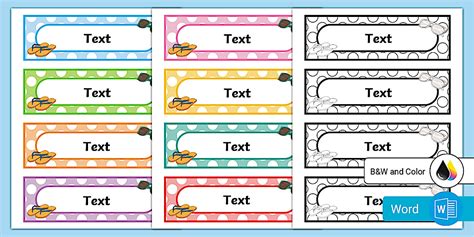 Editable Summer Name Tags | Twinkl Resources USA - Twinkl