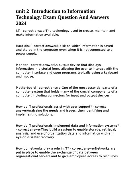 Information Technology Associate Exam Course 的图像结果