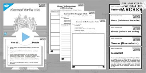 'The Adventures Of Adelaide Archer' Debate Pack - English